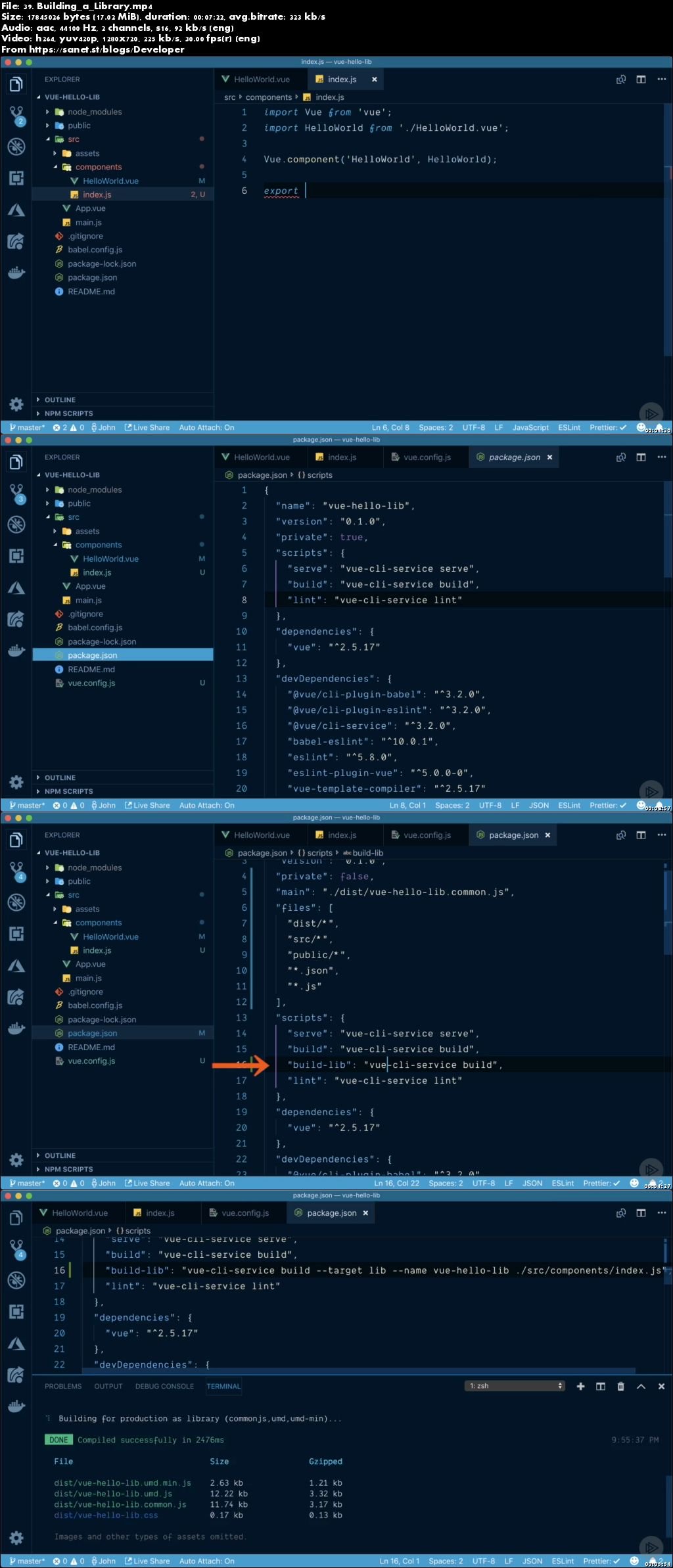 Developing Faster with the Vue CLI