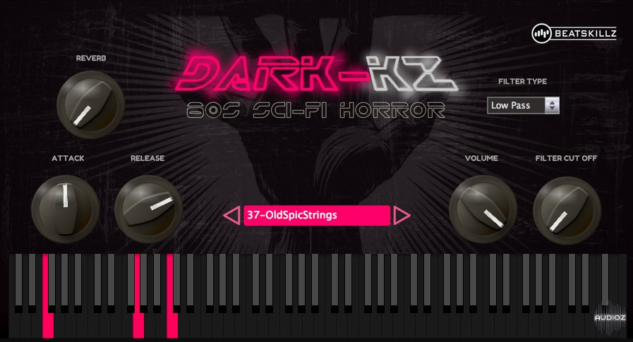 BeatSkillz Dark KZ VST AU v1.0 MAC/WiN screenshot