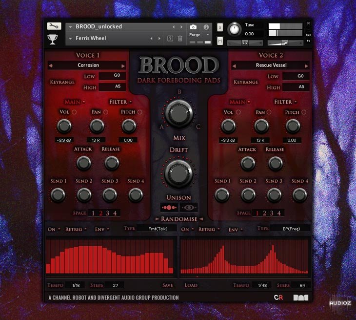 Audio Reward Brood v1.2 KONTAKT screenshot