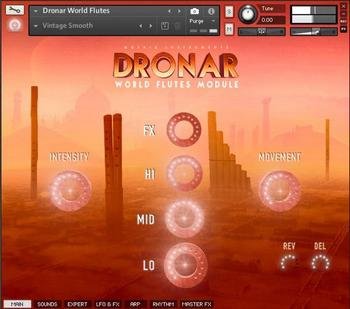 Gothic Instruments - Dronar World Flutes Module for Kontakt screenshot