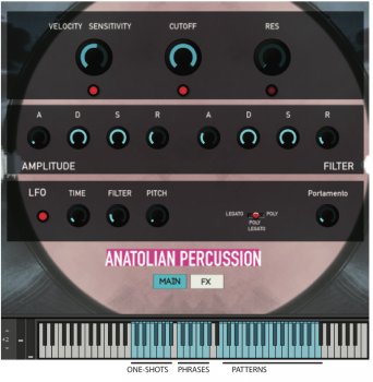 Rast Sound Anatolian Percussion v2 KONTAKT WAV screenshot