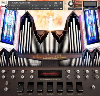 Hephaestus Sounds Italian Concert Organ v2.0 KONTAKT screenshot