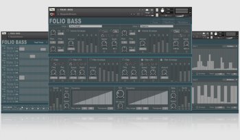 Channel Robot Folio Bass v1.1 KONTAKT screenshot