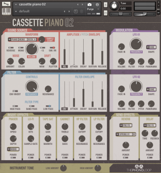 THEPHONOLOOP Cassette Piano.02 v2.0 KONTAKT screenshot