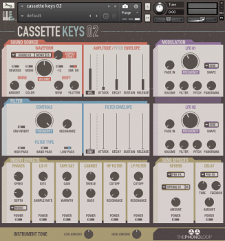 THEPHONOLOOP Cassette Keys.02 v1.0 KONTAKT screenshot