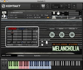 Sturmsounds MELANCHOLIA KONTAKT screenshot