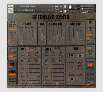 Insanity Samples Offensive Synth KONTAKT-SYNTHiC4TE screenshot