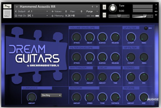 Dream Audio Tools - Dream Guitars for Kontakt screenshot