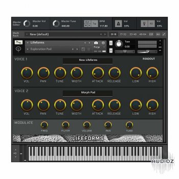 Tunesurge Lifeforms KONTAKT-SYNTHiC4TE screenshot