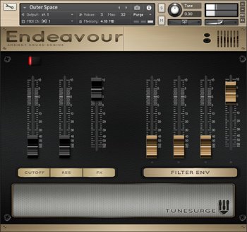 Tunesurge Endeavour KONTAKT-SYNTHiC4TE screenshot