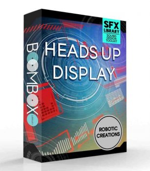 Boom Box Library Robotic Creations: Heads Up Display Toolkit WAV KONTAKT TouchOSC screenshot