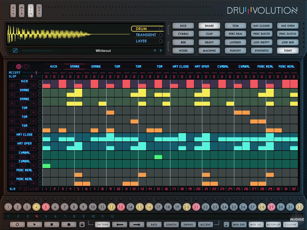 Wave Alchemy Drumvolution KONTAKT VST-DECIBEL screenshot