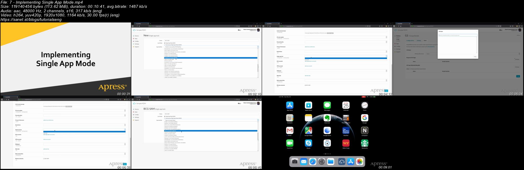 iOS Device Group Management