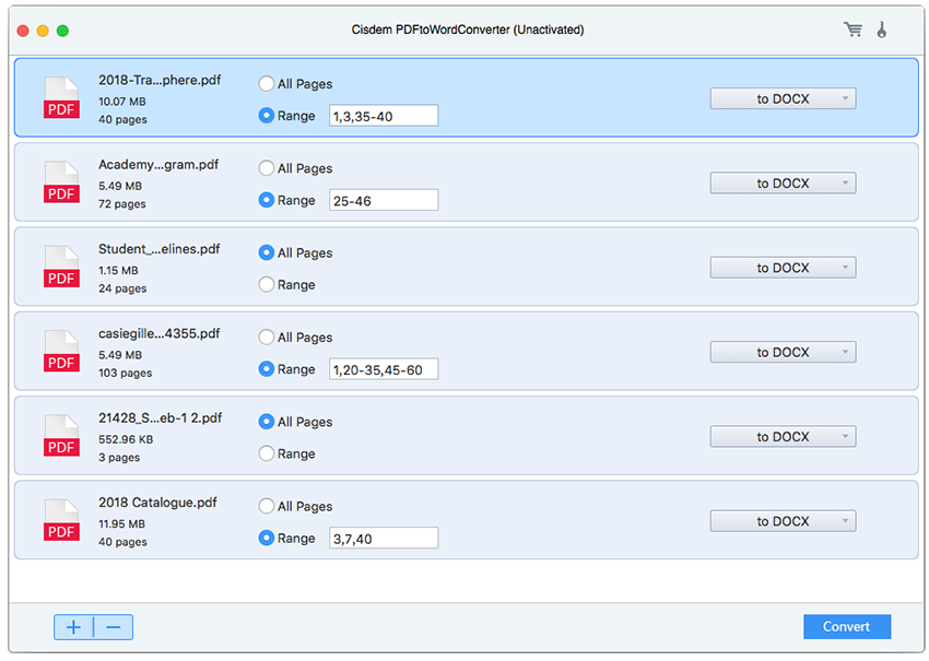 Cisdem PDF to Word Converter 6.0.0 macOS