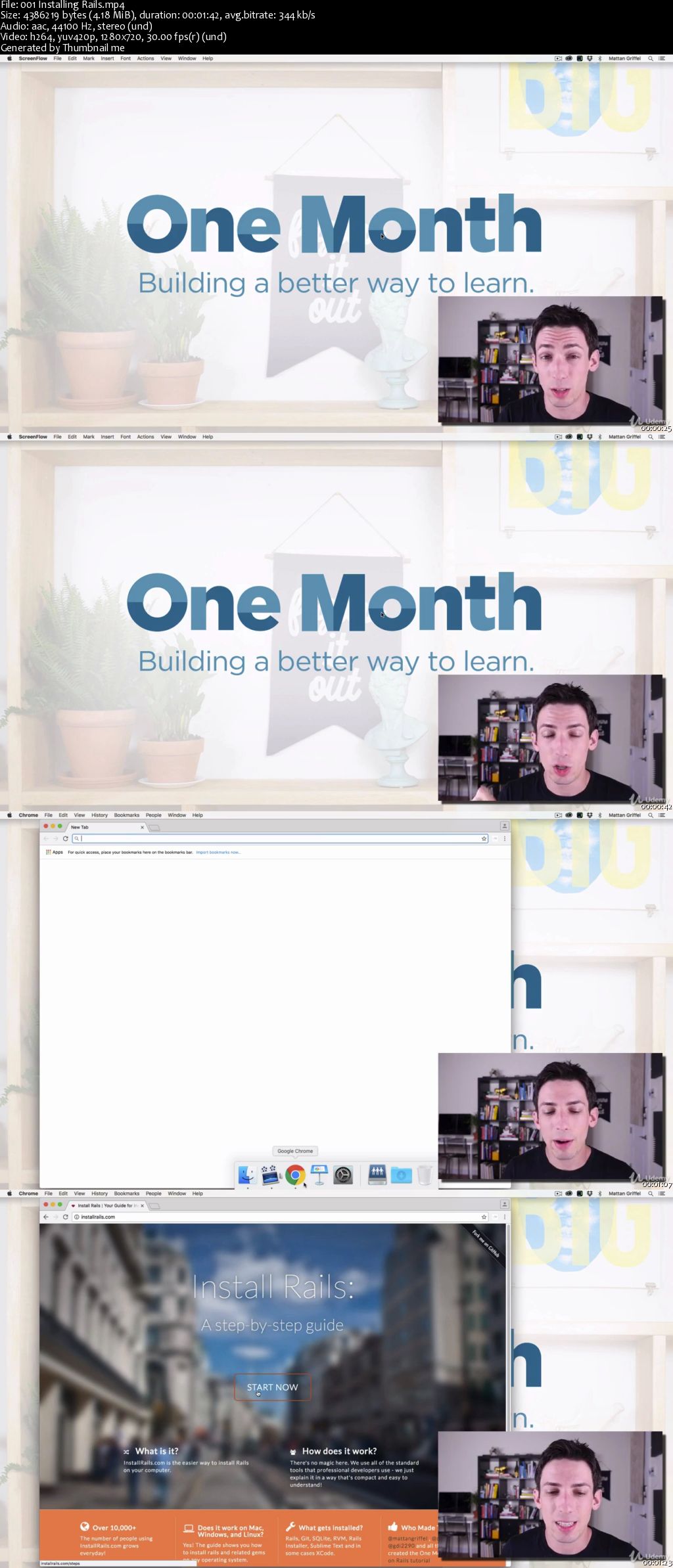 Build Web Apps With One Month Rails