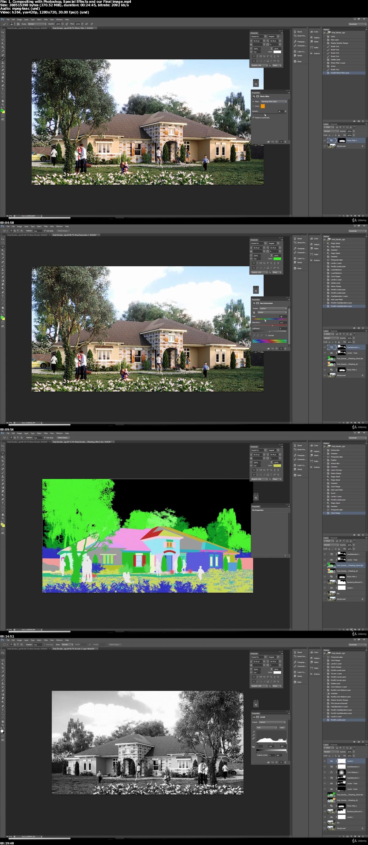 Exterior 3D Rendering with 3ds Max + Corona 3, Fastest Way!