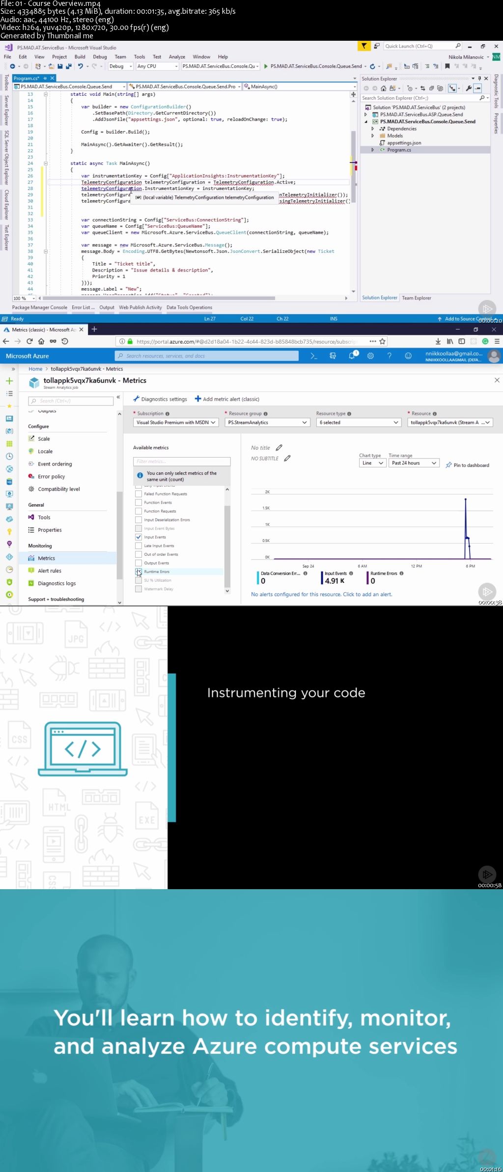 Microsoft Azure Developer: Advanced Troubleshooting