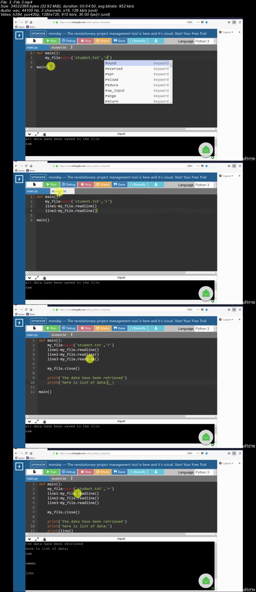  Learn Python with Real world examples & job interview question 