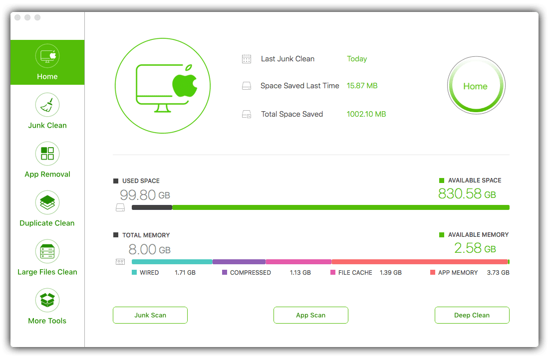 iMac Cleaner 1.0 macOS