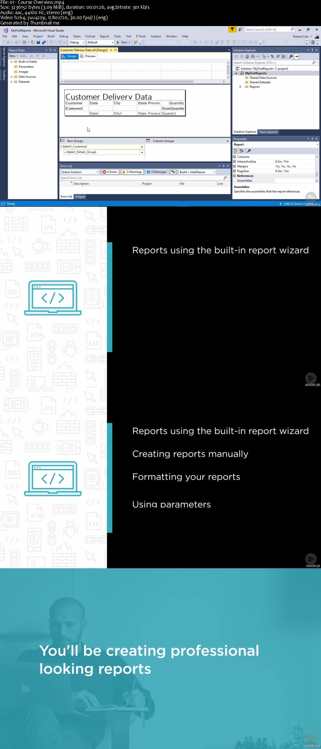 Building Your First SSRS Report