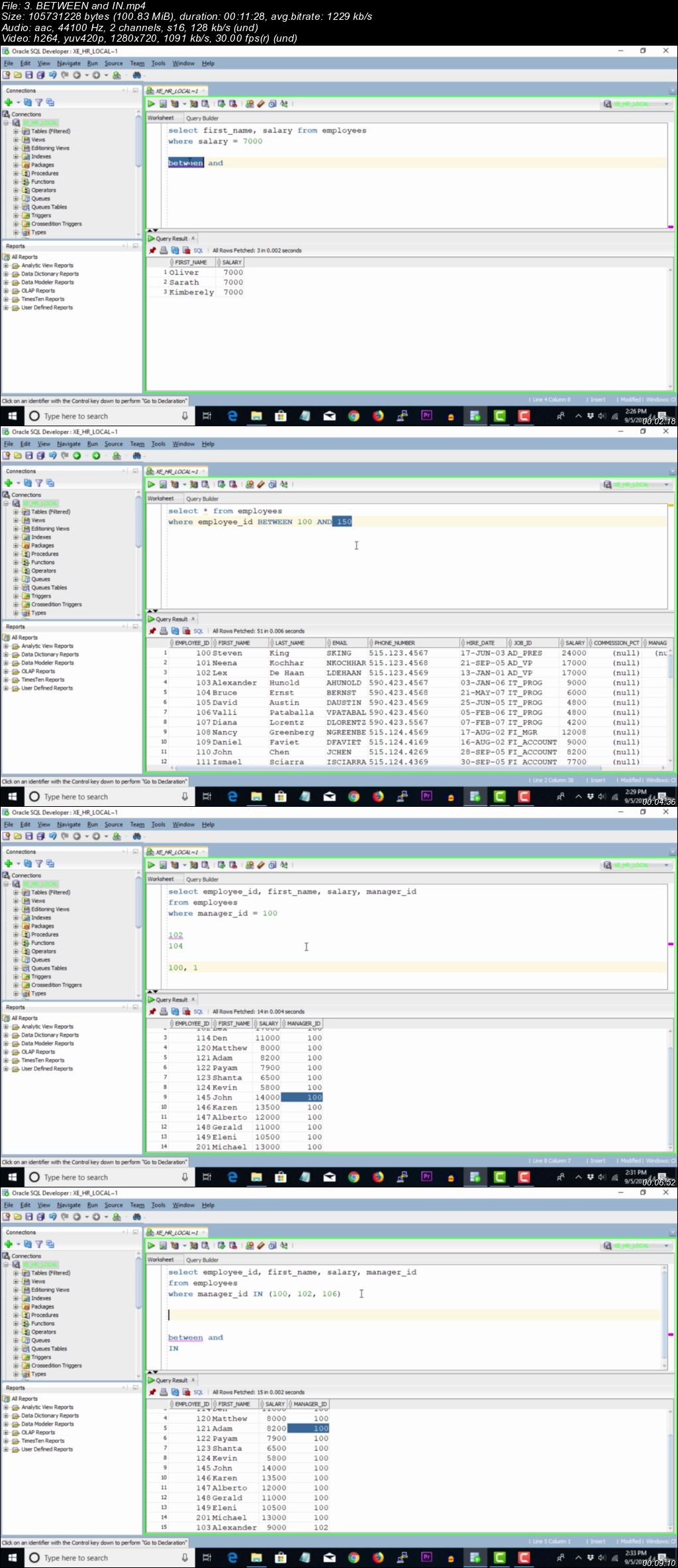  Ultimate Oracle SQL Masterclass: Go from zero to Hero in SQL 