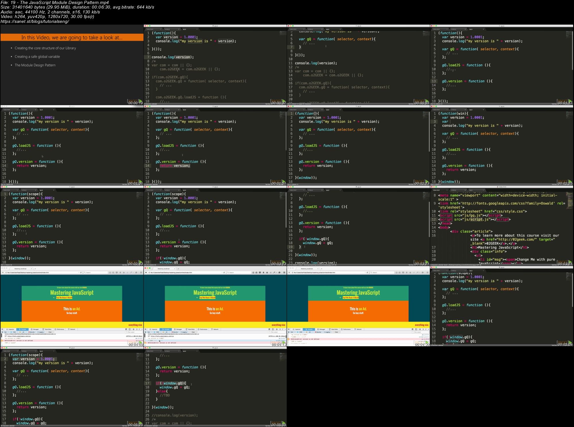 Mastering JavaScript