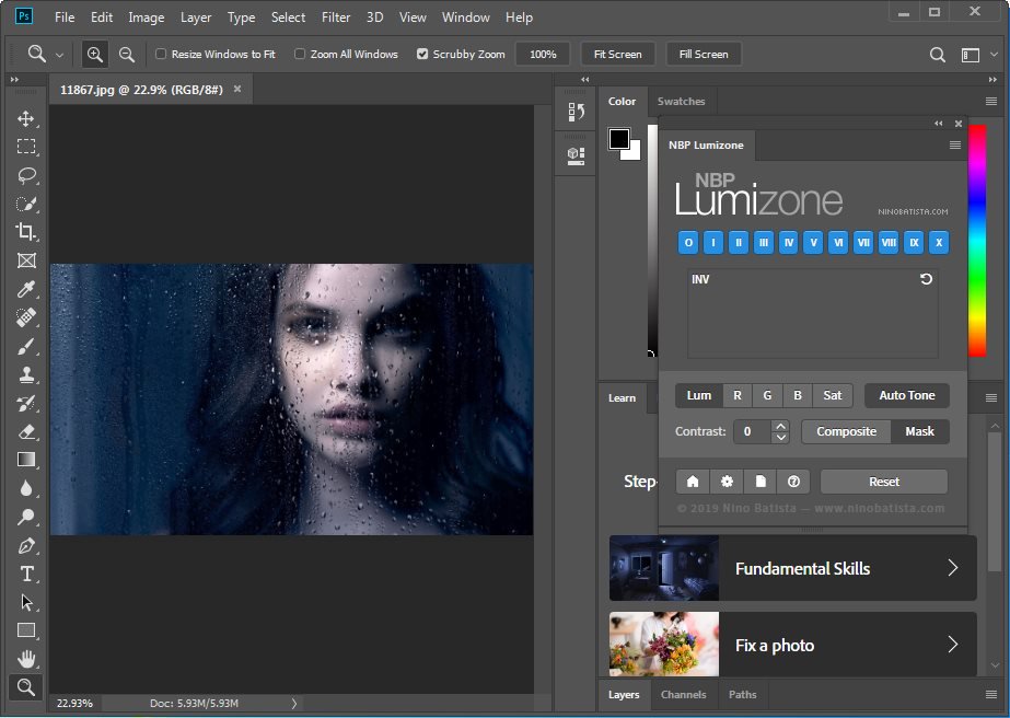 NBP Lumizone Plug-in for Photoshop 1.0.002 (Win/macOS)