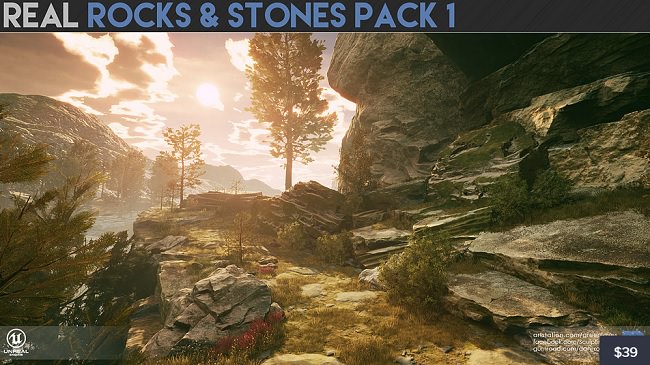 Cubebrush – Real Rocks and Stones pack I