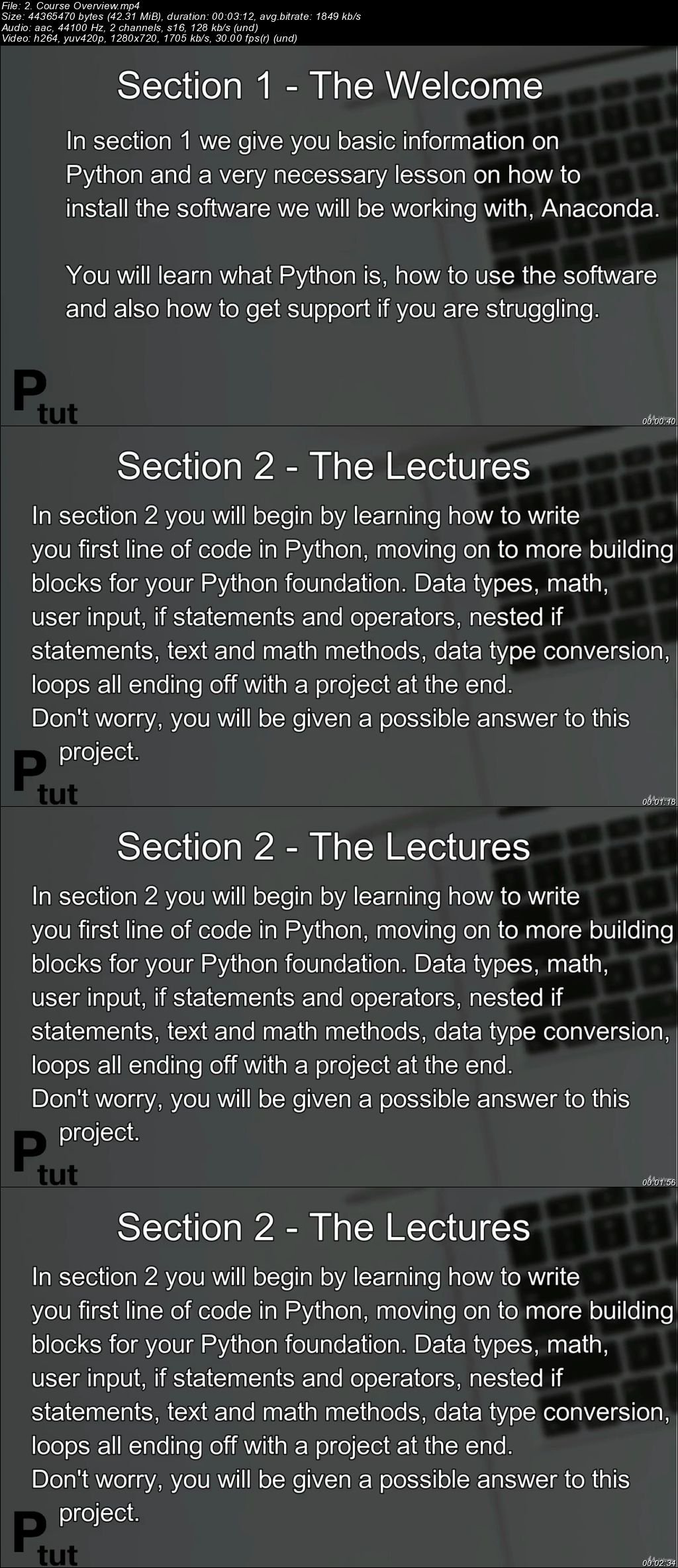  Python: The Beginner Python Programming Course 