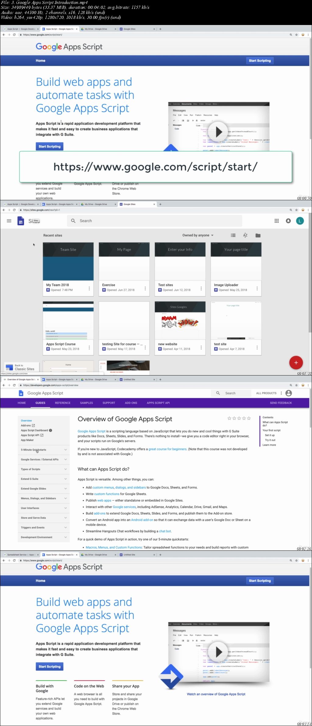 Google Apps Script - Project Exercise Spreadsheet web app