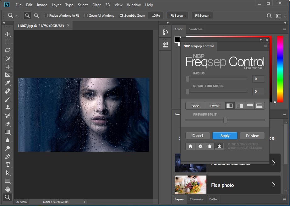 NBP Freqsep Control for Photoshop 1.1.000 (Win/macOS)