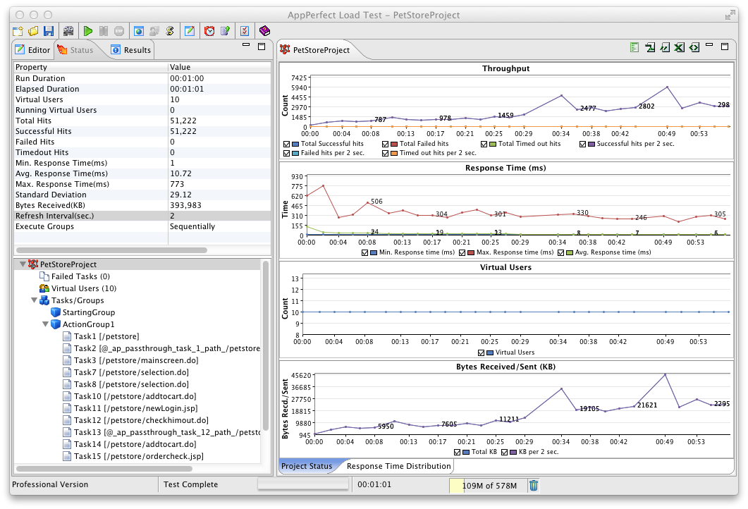 AppPerfect Load Test 15.0.0.20170816-4829 