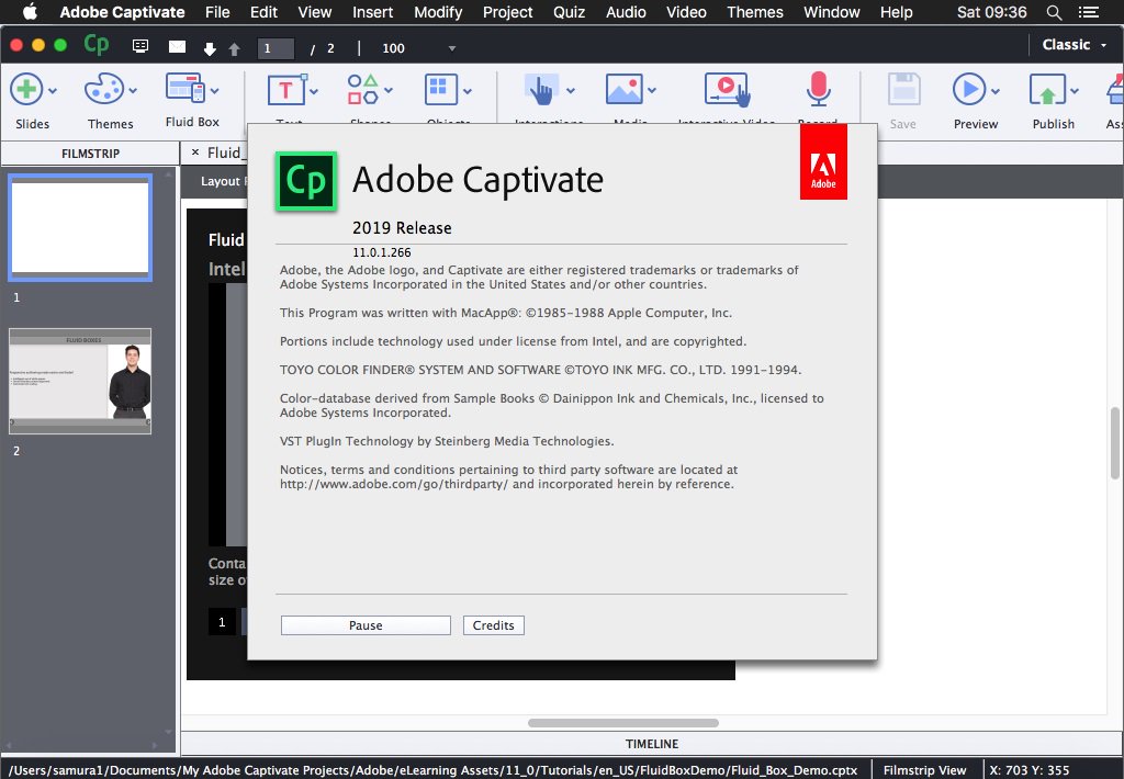 Adobe Captivate 2019 v11.0.1.266 Multilingual macOS