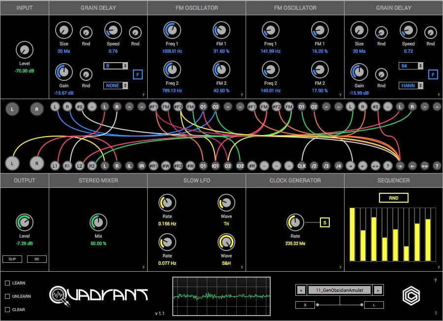 GlitchMachines Quadrant VST v1.1 MacOSX