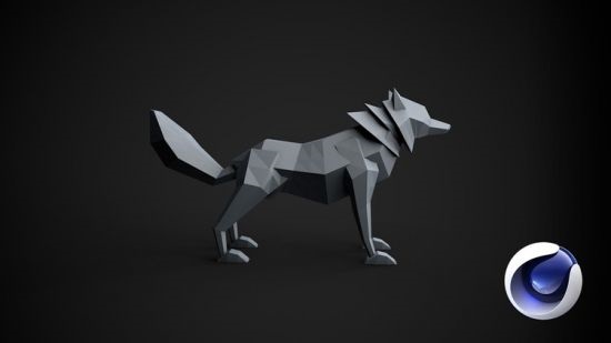 Udemy – Learn Cinema 4D: Low Poly Wolf