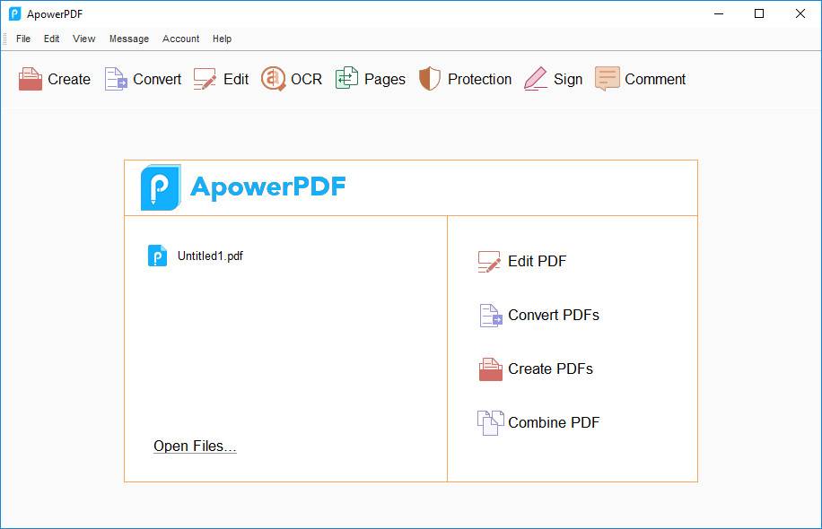 Apowersoft ApowerPDF 4.0.1.108 (Build 01/08/2019) Multilingual