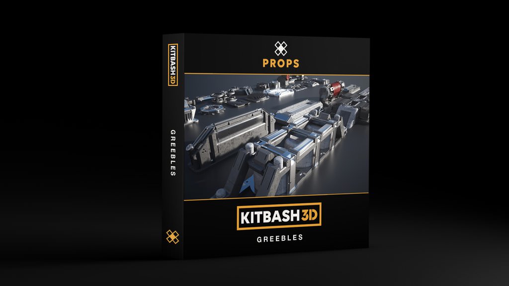 Kitbash3D – Props: Greebles