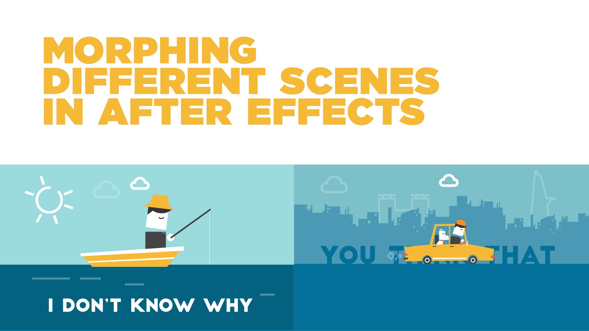 Skillshare – Morphing 2 Different Scenes in After Effects