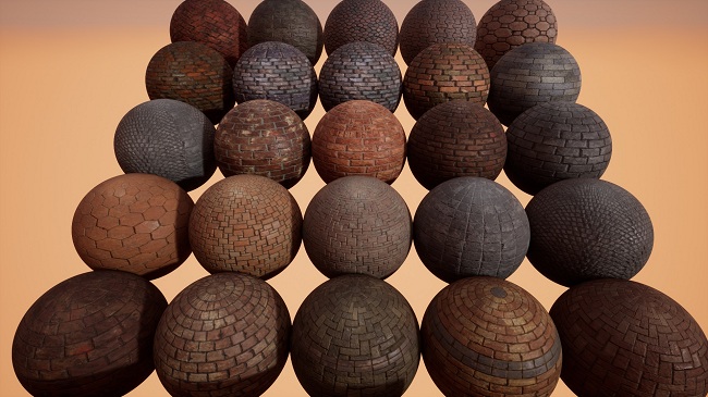 Unreal Engine – Brick Materials Vol.1