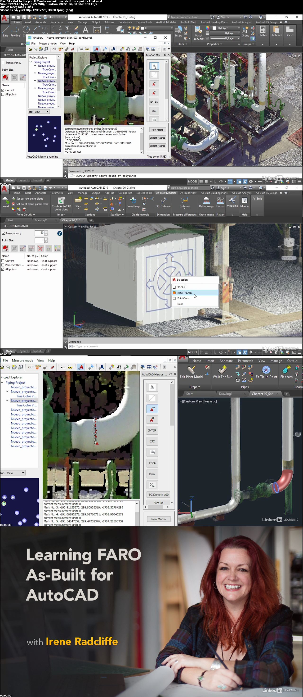 Learning FARO As-Built for AutoCAD