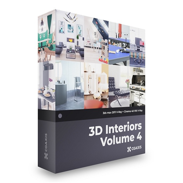 CGAxis – 3D Interiors Collection Volume 4