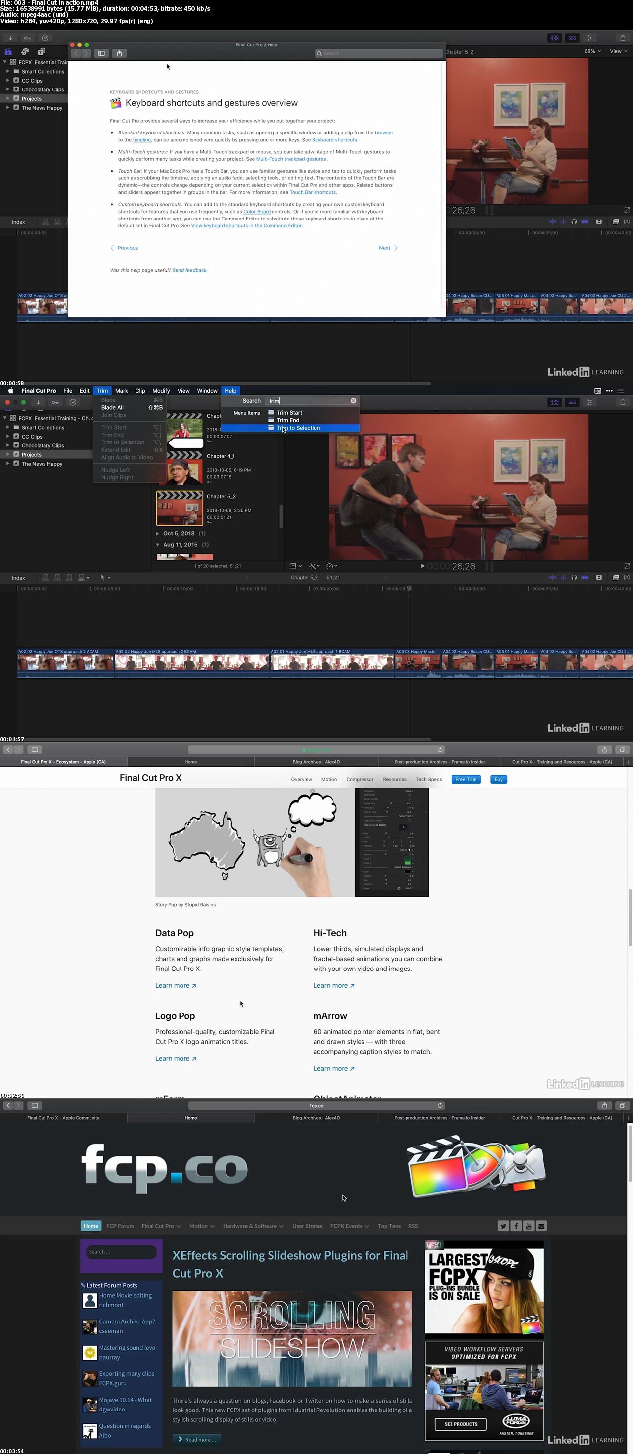 Final Cut Pro X 10.4.4 Essential Training 2018
