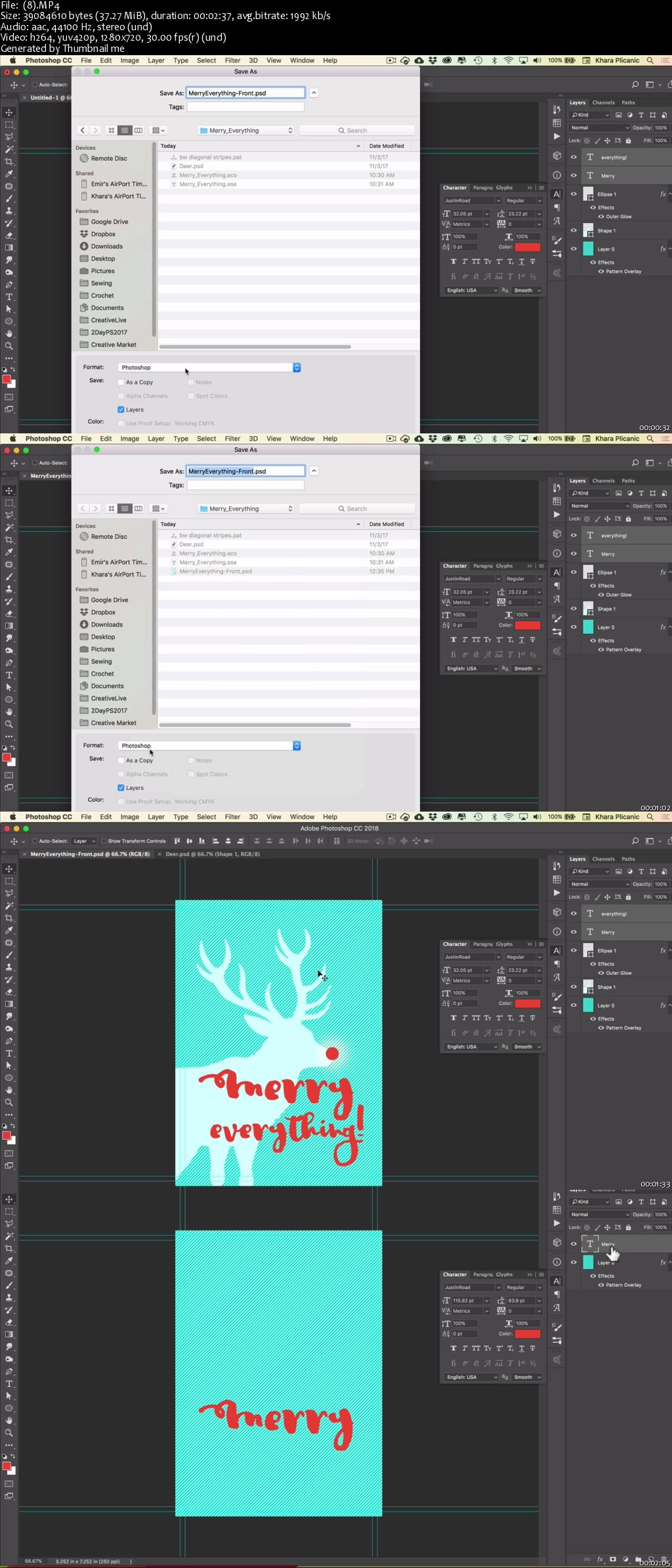 Design Your Own Holiday Cards in Photoshop