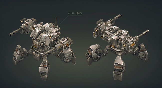 Cubebrush – Mech Constructor: Spiders and Tanks