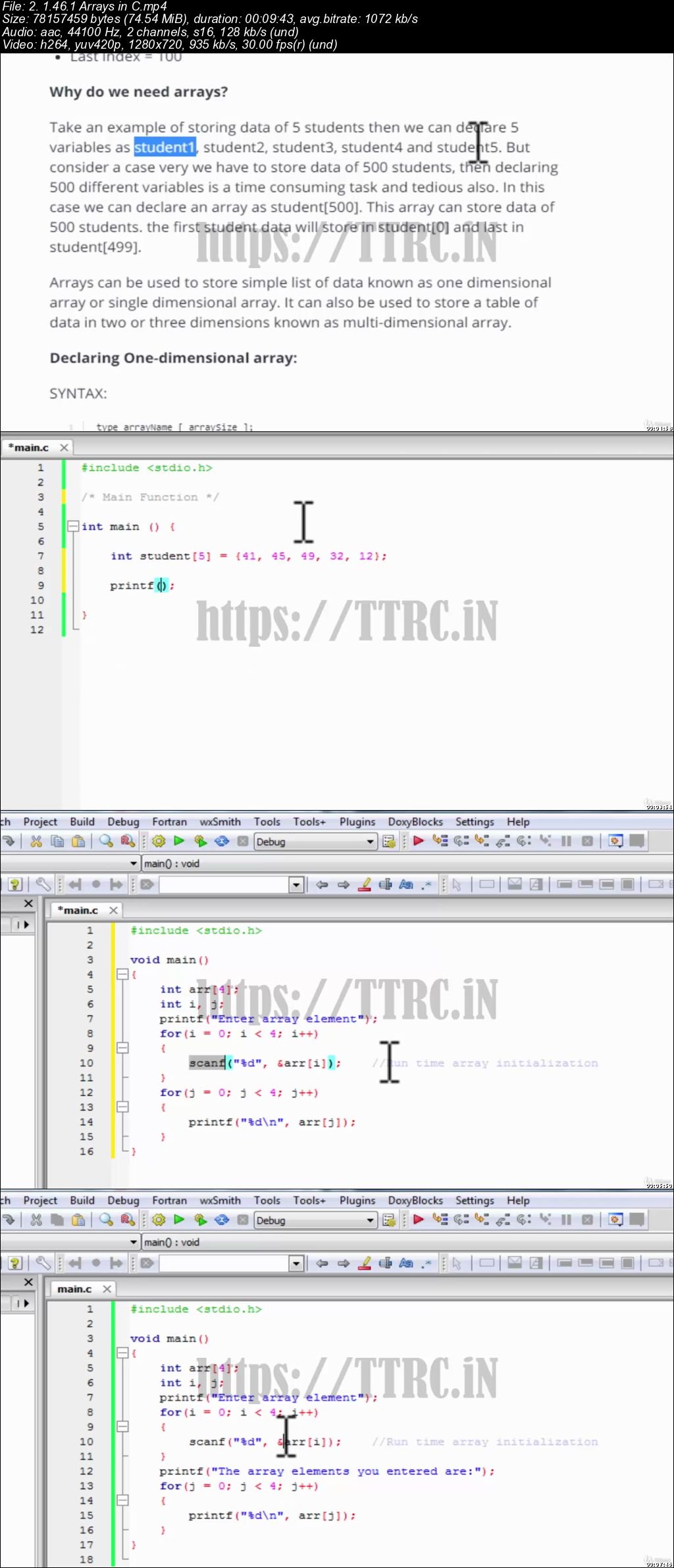  101 C Programming for beginners and interview preparation 