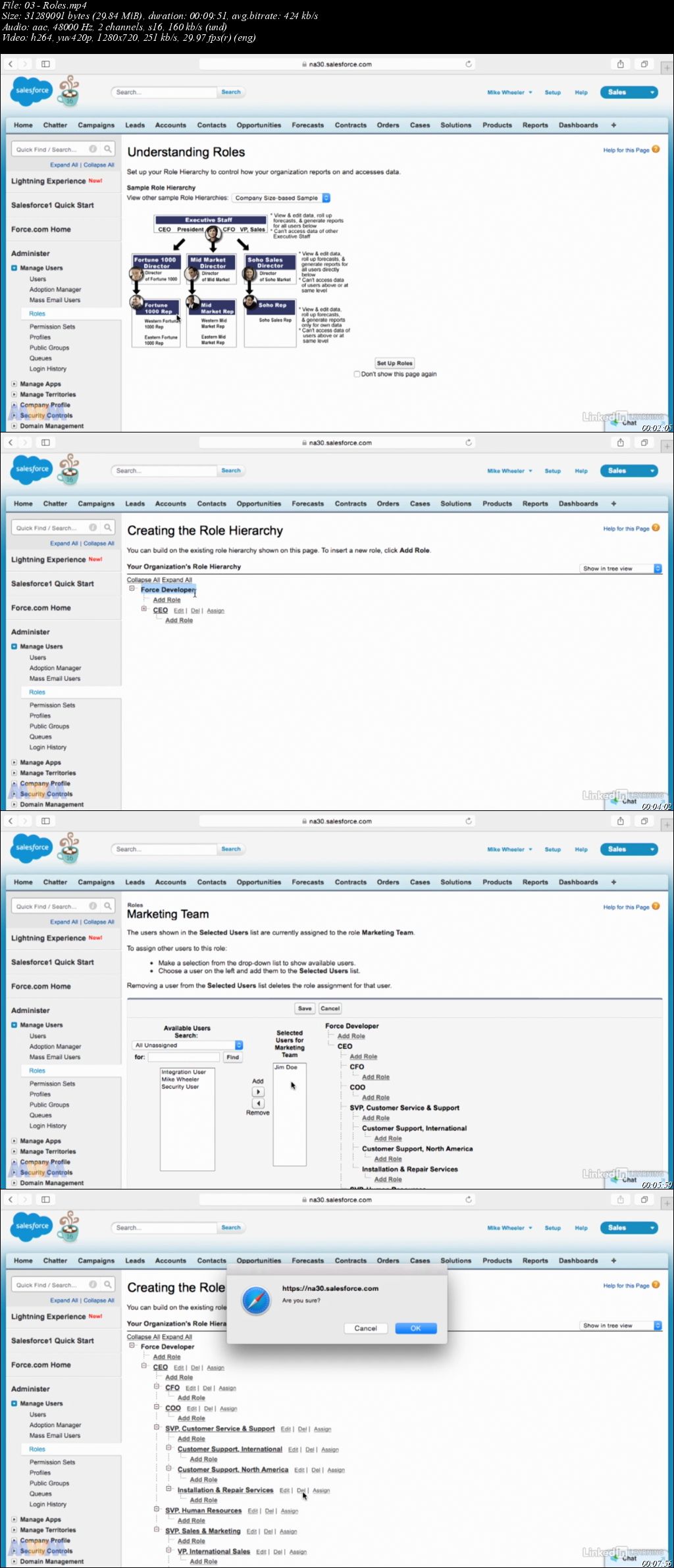 Salesforce Administrator Cert Prep: 2 Security and Data Model