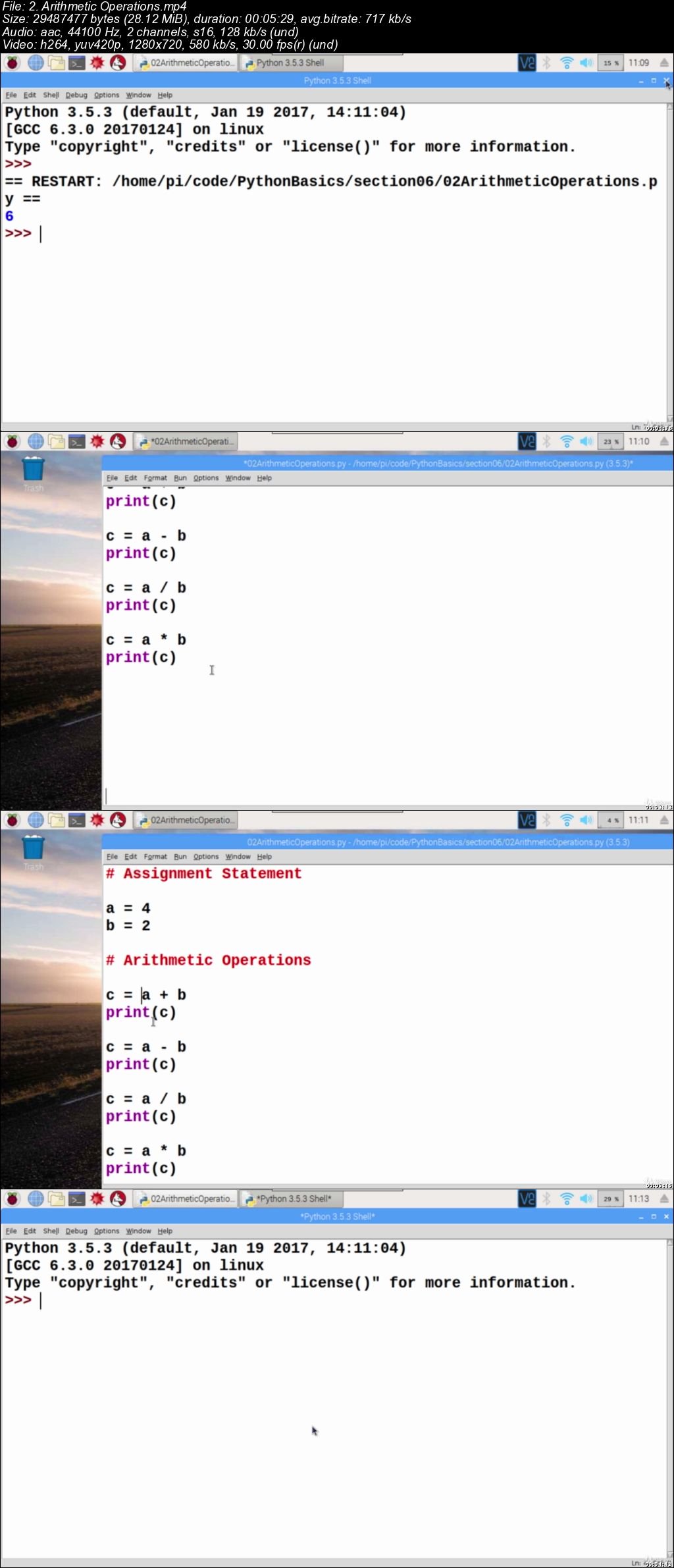  Complete Python 3 and Raspberry Pi Masterclass for Novice 