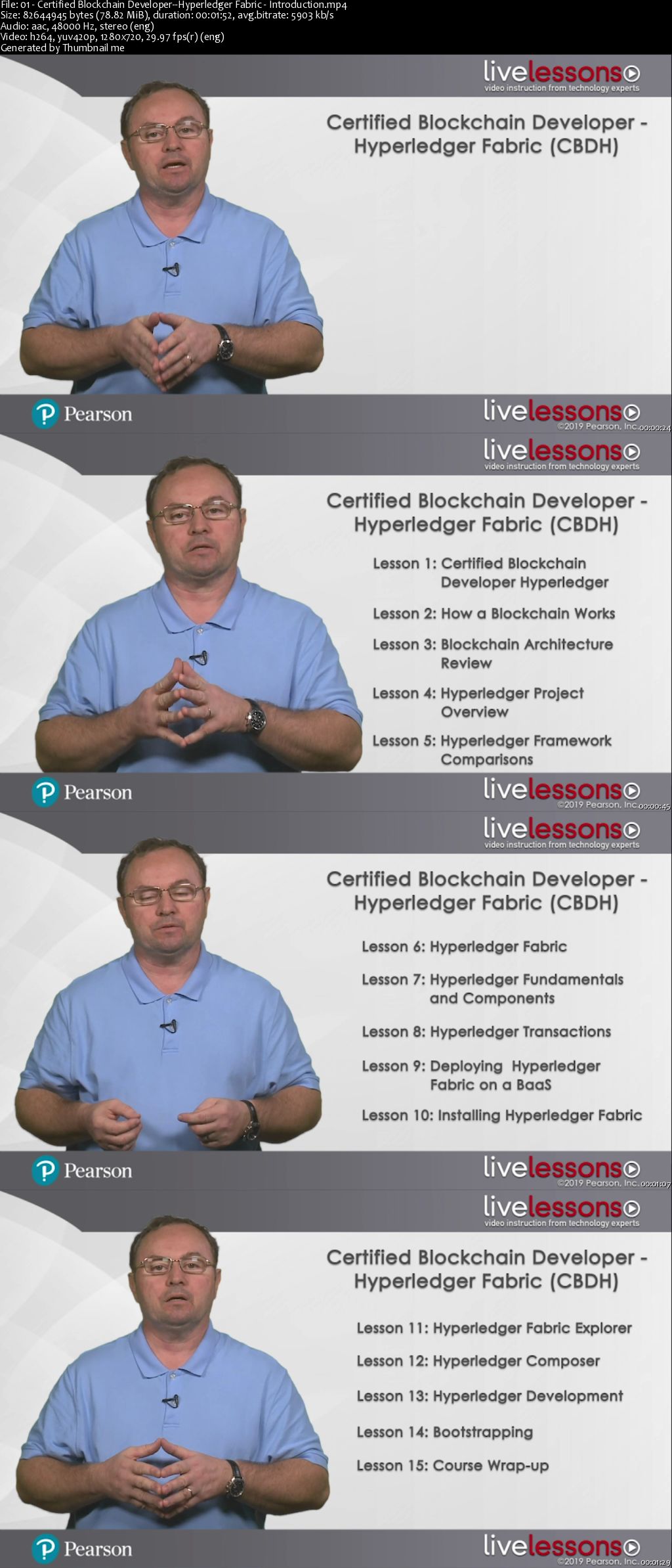 Certified Blockchain Developer--Hyperledger Fabric (CBDH)