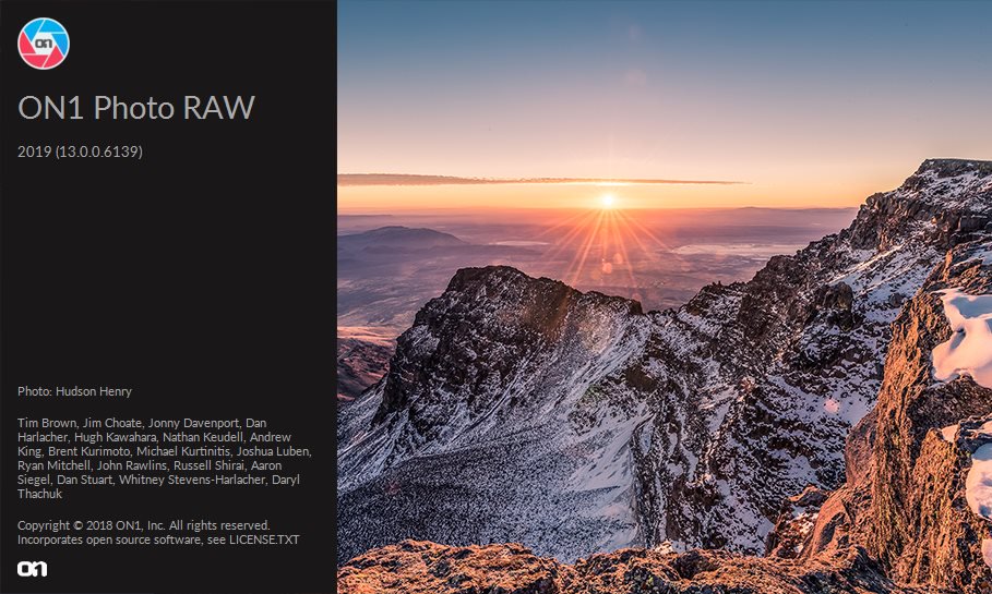 ON1 Photo RAW 2019 v13.0.0.6139