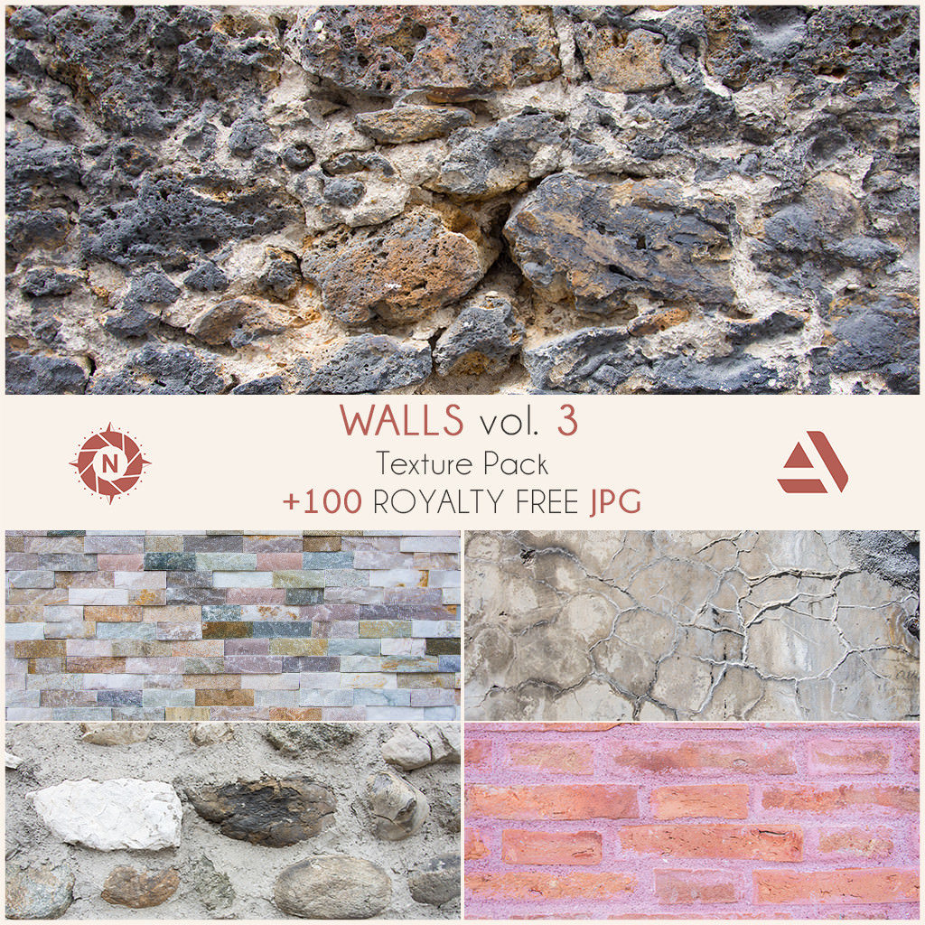 ArtStation Marketplace – Texture Pack: Walls Volume 3